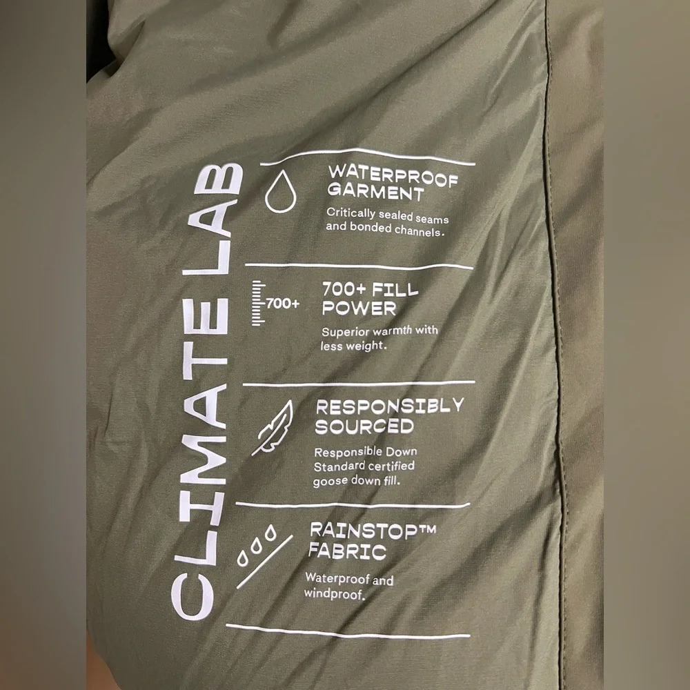 Tna The Super Puff₂O™ Mid Length - Rainstop™  Sz S - Picture 8 of 14